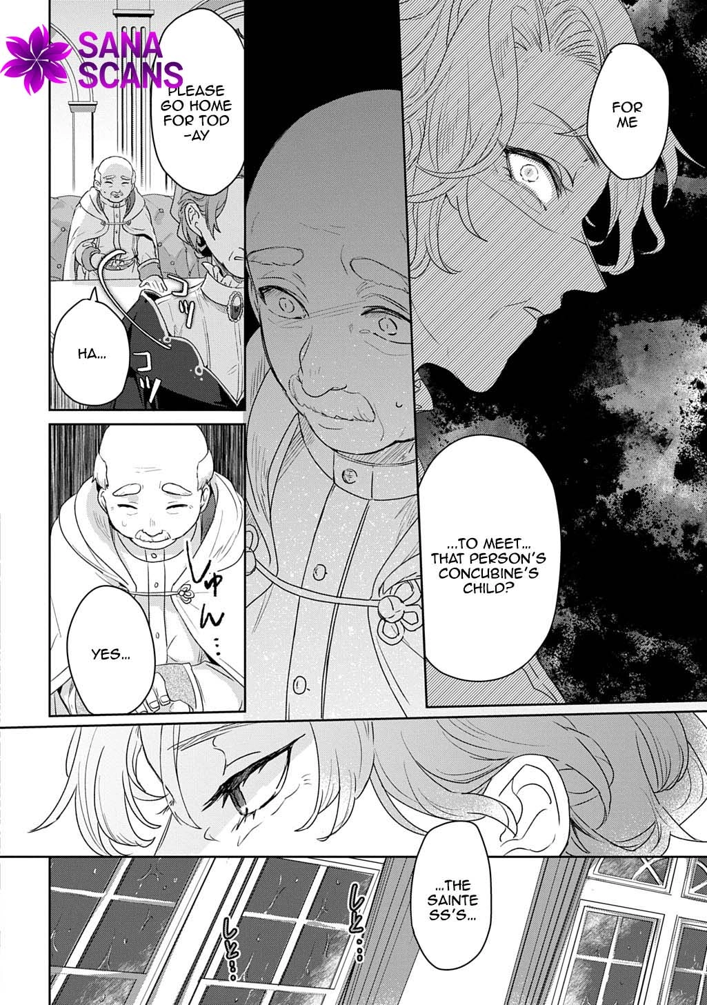 The Saint Is Five, So I'll Just Be the Decorative Queen. Chapter 3 Page 4
